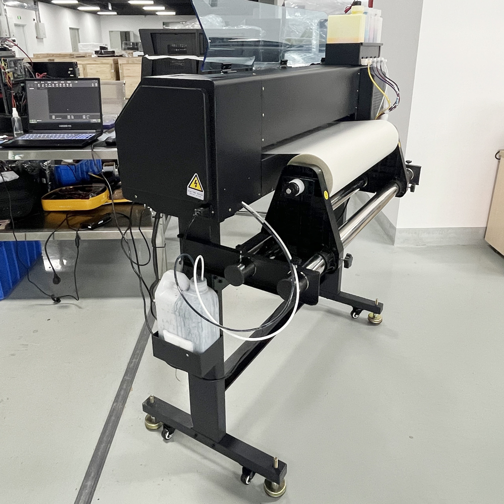 2024 Refinecolor 60cm DTF impresora doble Epson i1600A1/ F1080 24 'directo a la película telas camiseta máquina de impresión